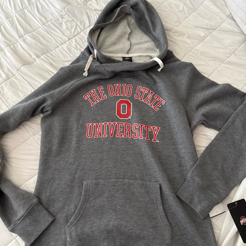Ohio State University Gray Hoodie